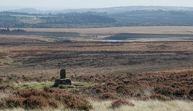 Lady's Cross on White Edge Moor
