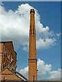 Former mill chimney in Loughborough, Leicestershire