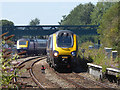 Plymouth to Edinburgh train approaching Taunton