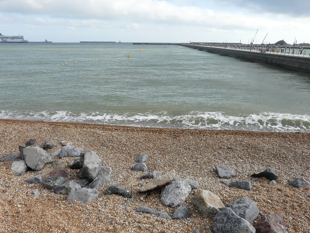 View from the Dover Sea Sports Centre