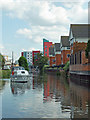 Canal arm in Loughborough, Leicestershire