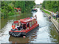 Grand Union Canal below Loughborough Lock in Leicestershire