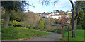 Looking across Beechwood Park, Newport