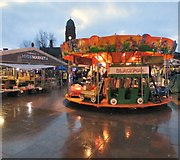 SJ9494 : Carousel on Hyde Market by Gerald England