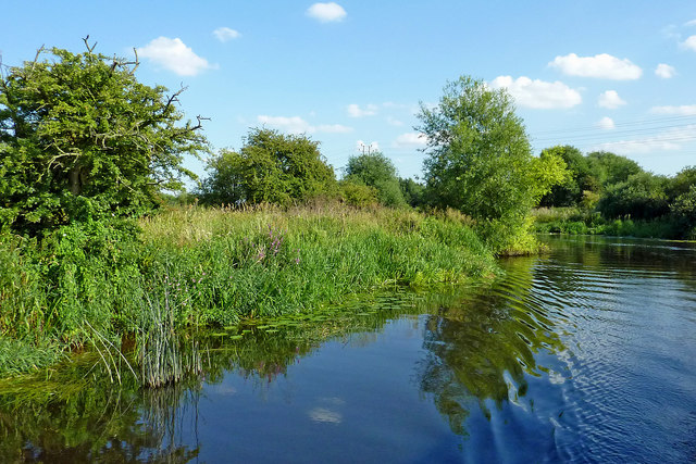 River Soar north of Loughborough in... © Roger Kidd :: Geograph Britain ...