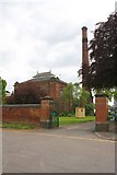 SK5806 : Entrance to Abbey Pumping Station Museum, Corporation Street by Roger Templeman