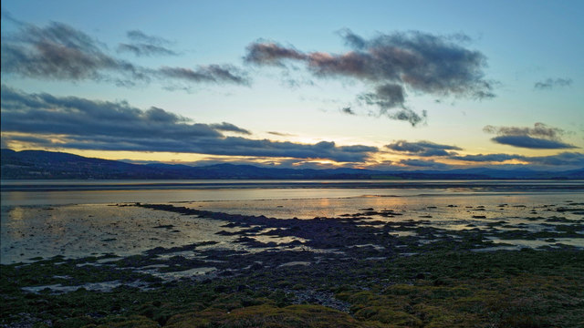 Winter sunset Beauly Firth