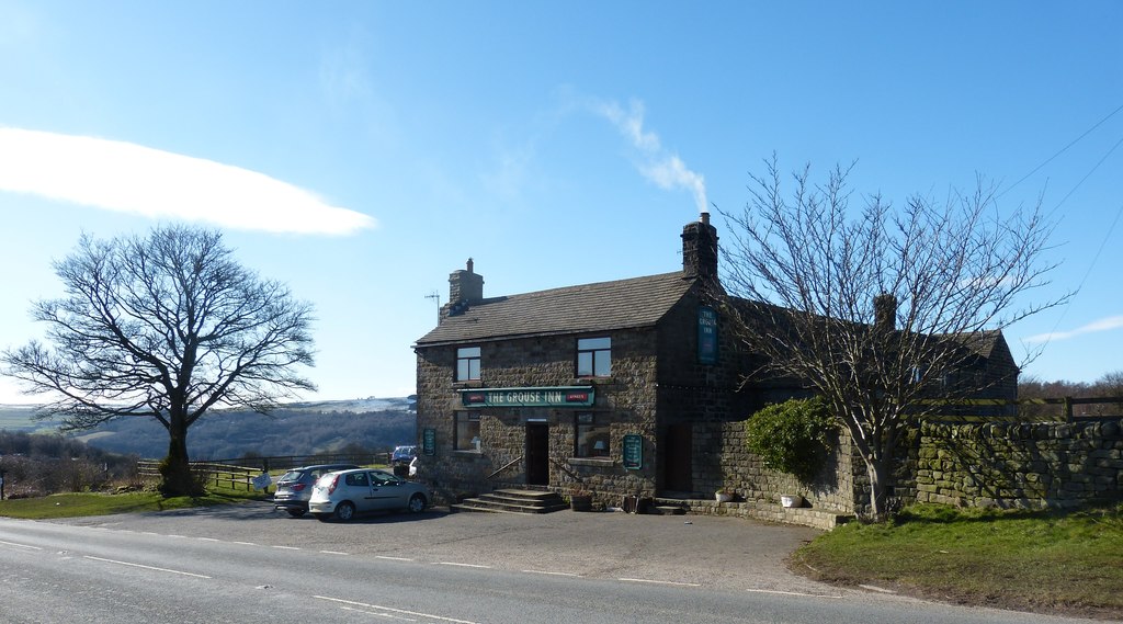 The Grouse Inn, Froggatt © Mike Nield Cc-by-sa 2.0 :: Geograph Britain 