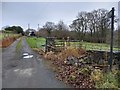 Farm lane off the A499