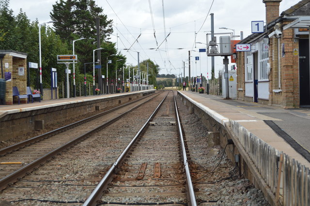 Cambridge Line at Foxton