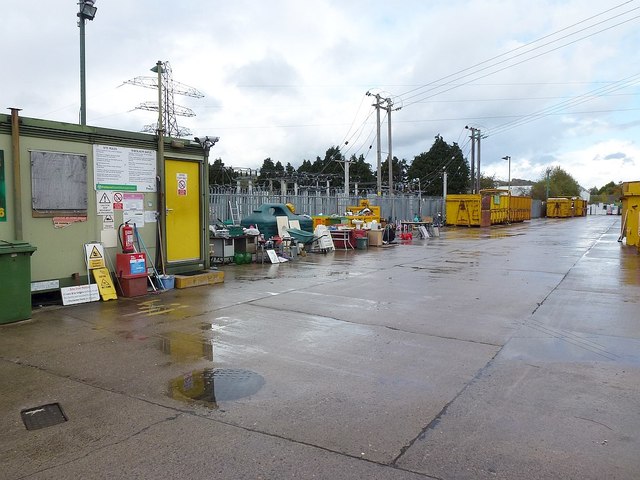 Potter's recycling centre