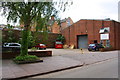 Carpark and factory of Saber Daynes, #21 Bath Lane