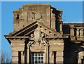 Dumbarton Public Library: detail