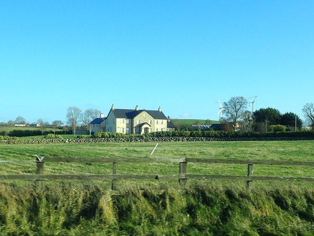 Detached house off the A24 at Temple
