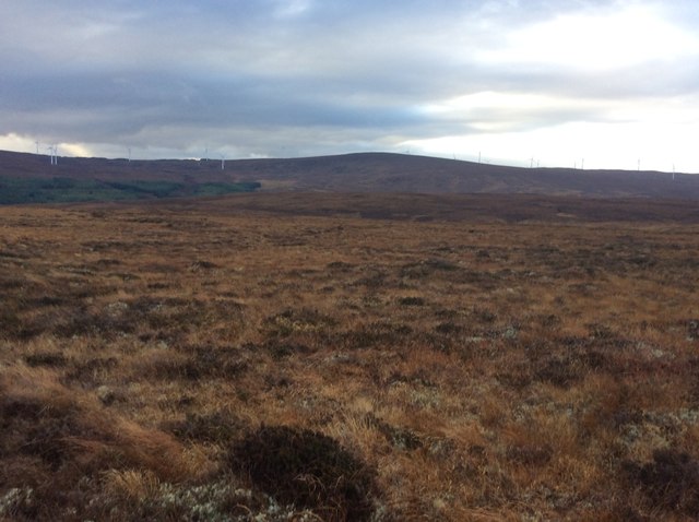 Moorland SW of Cnoc Riabhach