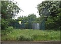 Electricity transformer on Burnell Rise, Letchworth