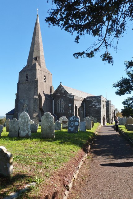 All Saints church, Malborough, Devon