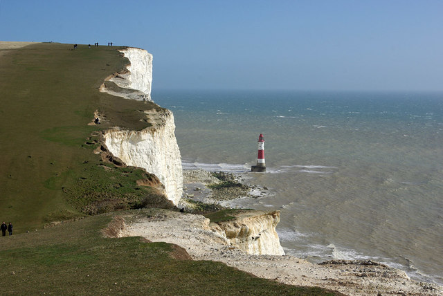 Beachy Head and lighthouse, 2009