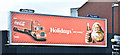 J3373 : Coca-Cola Christmas poster, Belfast (December 2018) by Albert Bridge