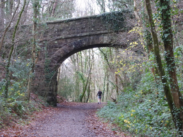 Former railway line, Parke, Bovey Tracey