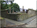 Burial ground at Russell Street