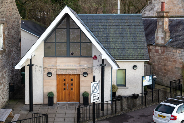 The Dunblane Christian Fellowship located on Stirling Road in the town centre