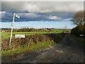 Start of the bridleway to Cookridge