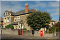 House and postbox, Salisbury Road, Redland