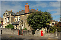 ST5874 : House and postbox, Salisbury Road, Redland by Derek Harper