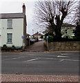 One-way signs facing High Street, Lydney