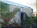 Open steps leading to the Stable-loft at Cloghinny Farm