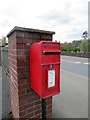 Postbox by the pillar