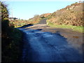 Private farm road leading North from the Cloghinny Road