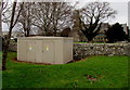 Twin electricity substations, Bailihelig Road, Llanfaes, Brecon