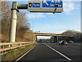 M42 North Near Junction 4 Passing Under Kineton Lane
