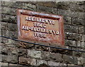 Years 1846 and 1898 on a Bethania Row hall, Ogmore Vale