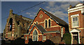 Church hall and church, Shaldon