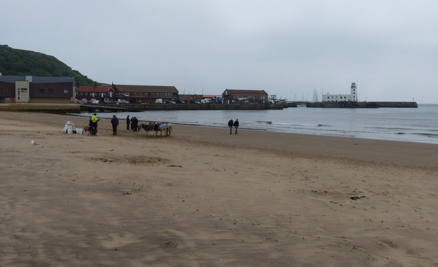 South Sands in Scarborough © Mat Fascione :: Geograph Britain and Ireland