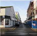 West along Pentrebane Street, Caerphilly