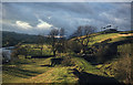 Track bed of the old Wensleydale railway at Ballowfield