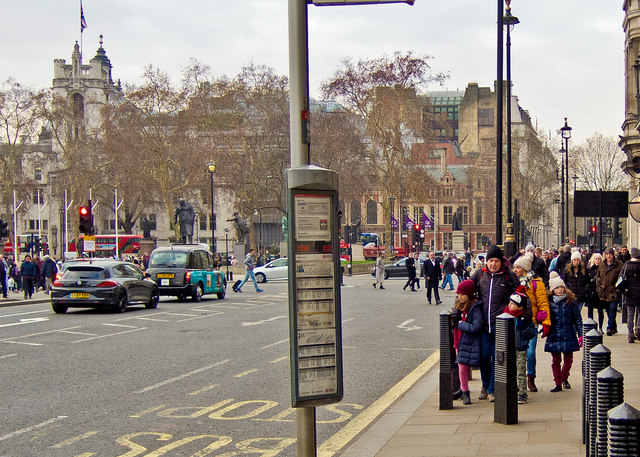 Parliament Square in 2018 © Roger A Smith :: Geograph Britain and Ireland