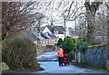 Christmas post, Mid Road Biggar