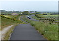 Path along the A165