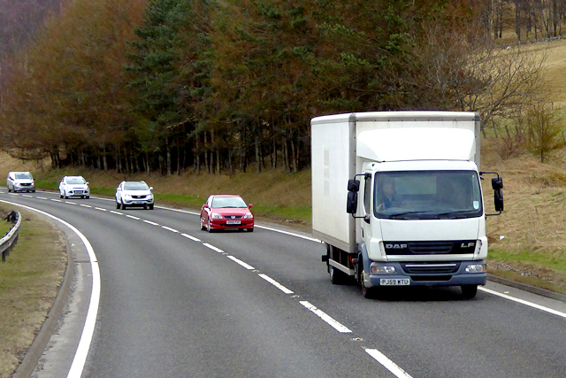 A9 Near Blair Atholl © David Dixon Geograph Britain And Ireland 2684