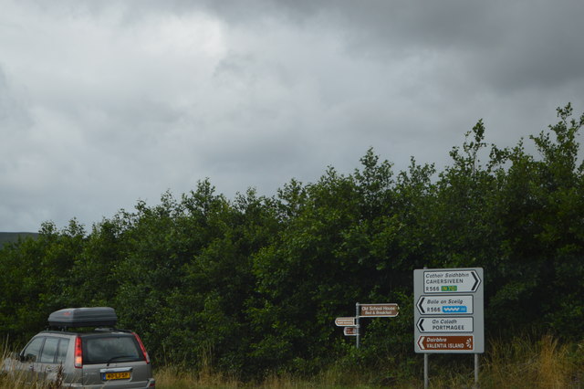 Roadsign, R567 and R566 junction