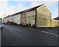 Row of houses north of Bryncelyn, Nelson