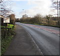 East along the A472, Nelson