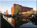 Near-perfect reflections, Grand Union Canal at Aylesbury