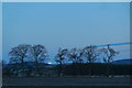 Moonset from Finavon, Strathmore