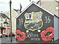 36th Ulster Division mural, Holywood Arches, Belfast (December 2018)